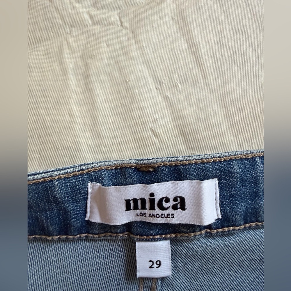 New Mica High Rise Wide Cuffed Leg Jeans 29 - Picture 5 of 11